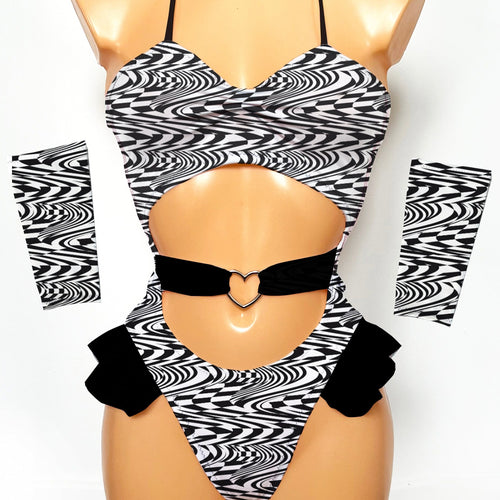 rave bodysuit full outfit