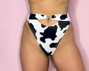 cow print party festival rave bottoms outfit