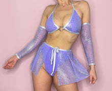 Load image into Gallery viewer, purple fairy festival rave outfit